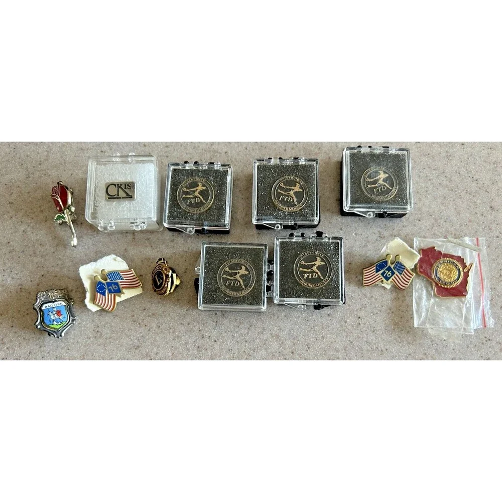 Vintage Pins - Lot of 12 See Photos